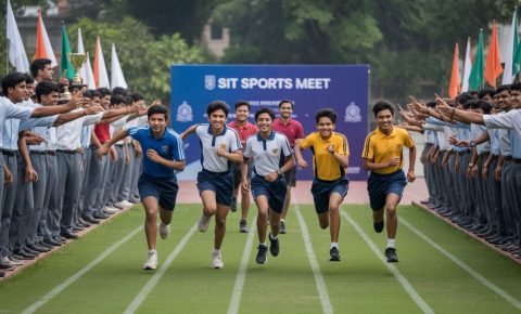 Sit College Sports Activity