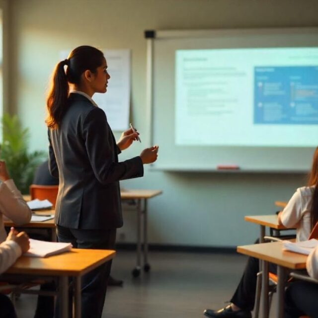 presentaion given by Student