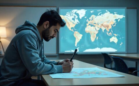 Student-study-world-map